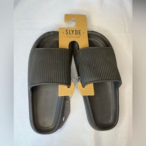 Slyde Black Pillow Slides For Men Or Women - NWT